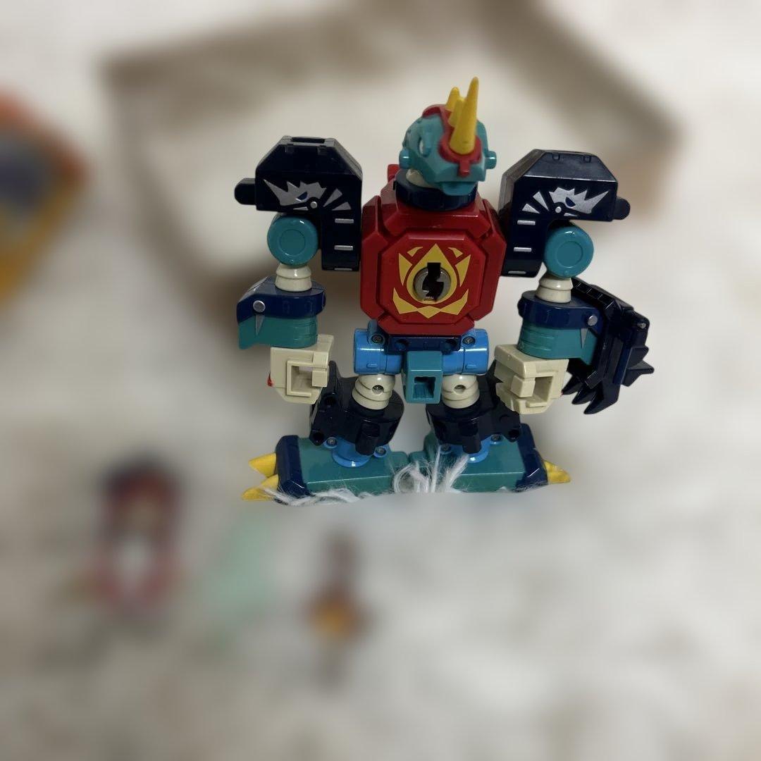 キーボッツ　ブレイブジーク&アレックスボッツ　封印城の秘密　箱説明書あり