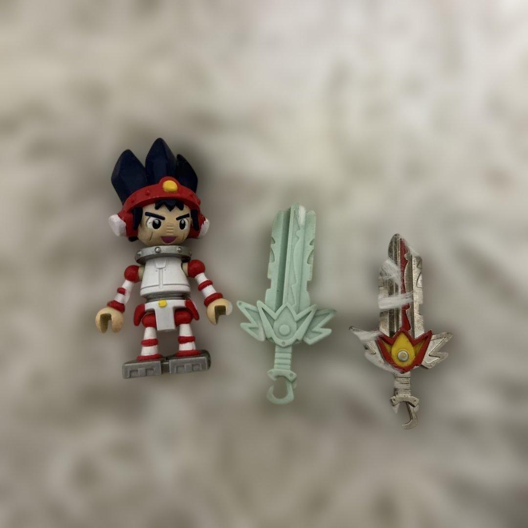 キーボッツ　ブレイブジーク&アレックスボッツ　封印城の秘密　箱説明書あり