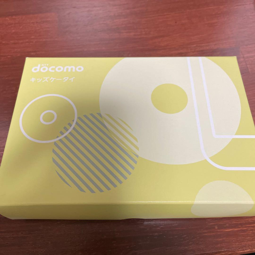 docomo キッズケータイ　KY-41C 黄色　イエロー