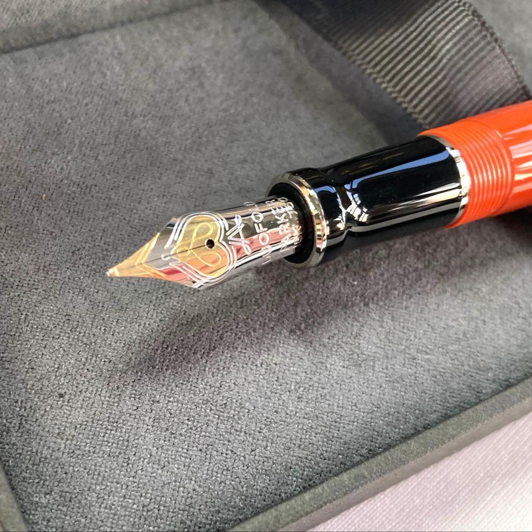 PARKER DUOFOLD 万年筆 クラシック ビッグレッド CT 美品