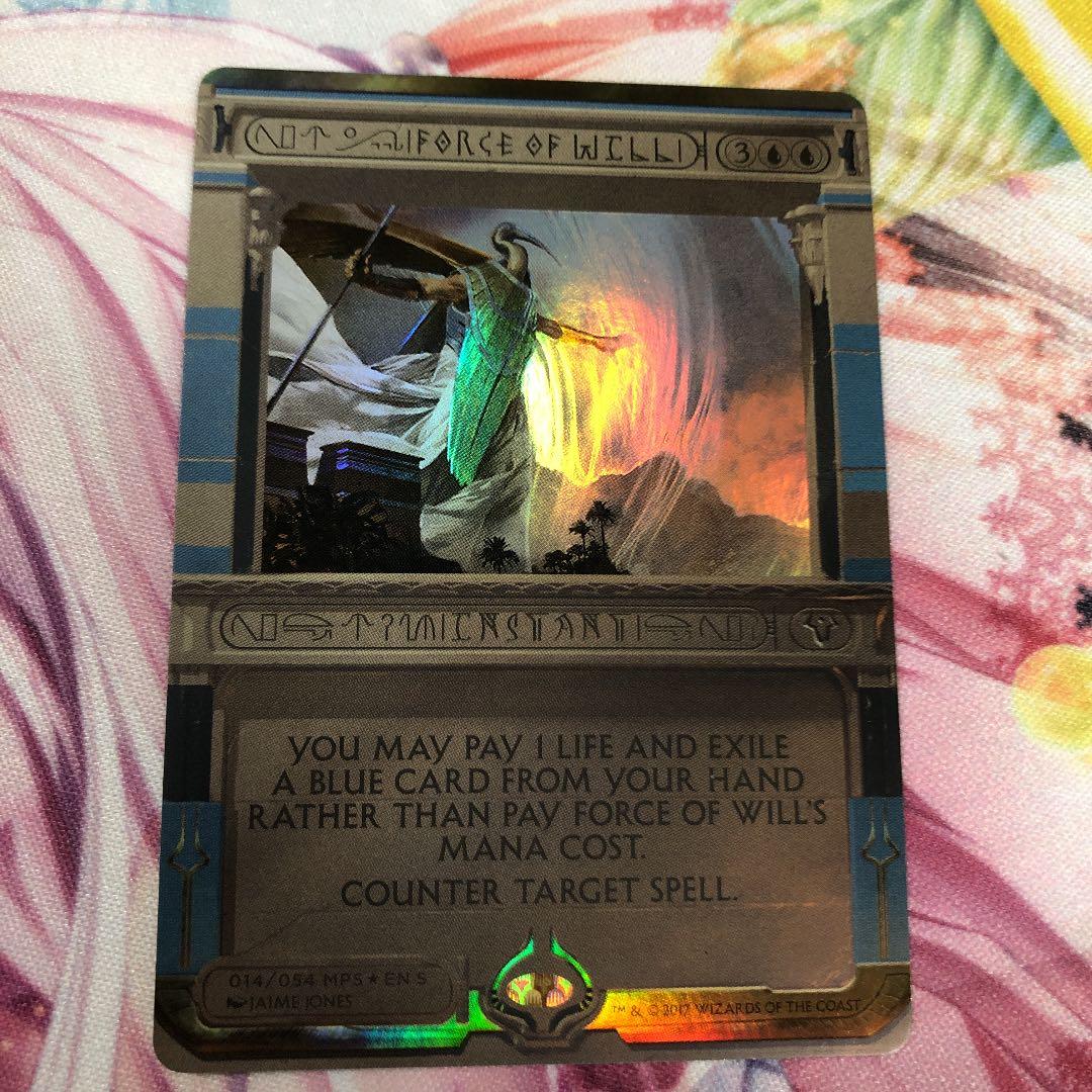 force of will 意志の力 英語 msp マスターピース　マスピ