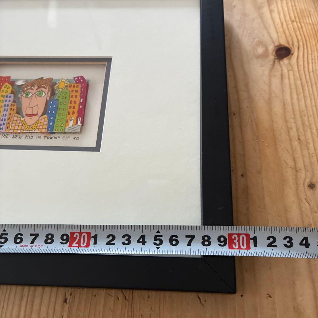 JAMES RIZZI 3D アート　直筆サイン入り