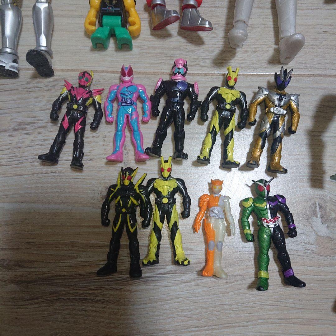 仮面ライダー ソフビ他 フィギュアセット