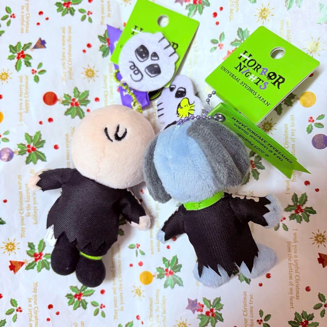 USJ スヌーピー チャーリーブラウン　マスコットチェーン　ハロウィン