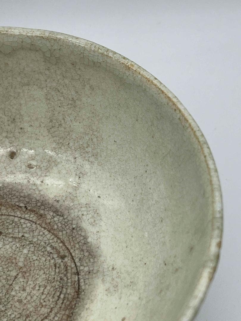 宋時代　定窯　白磁高足鉢　茶碗　景徳鎮　唐物　古賞物(C-66)