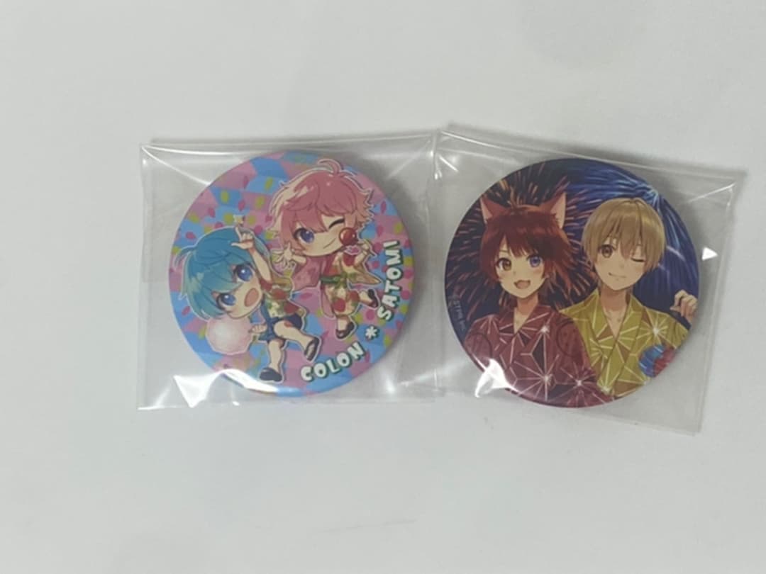 缶バッジ すとぷり2020夏グッズ ペア缶バ