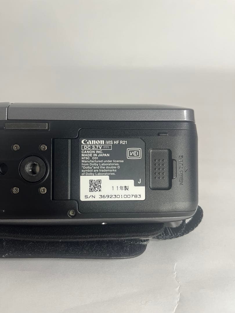 美品　Canon iVIS HF-R21 HDビデオカメラ　動作確認済　箱あり