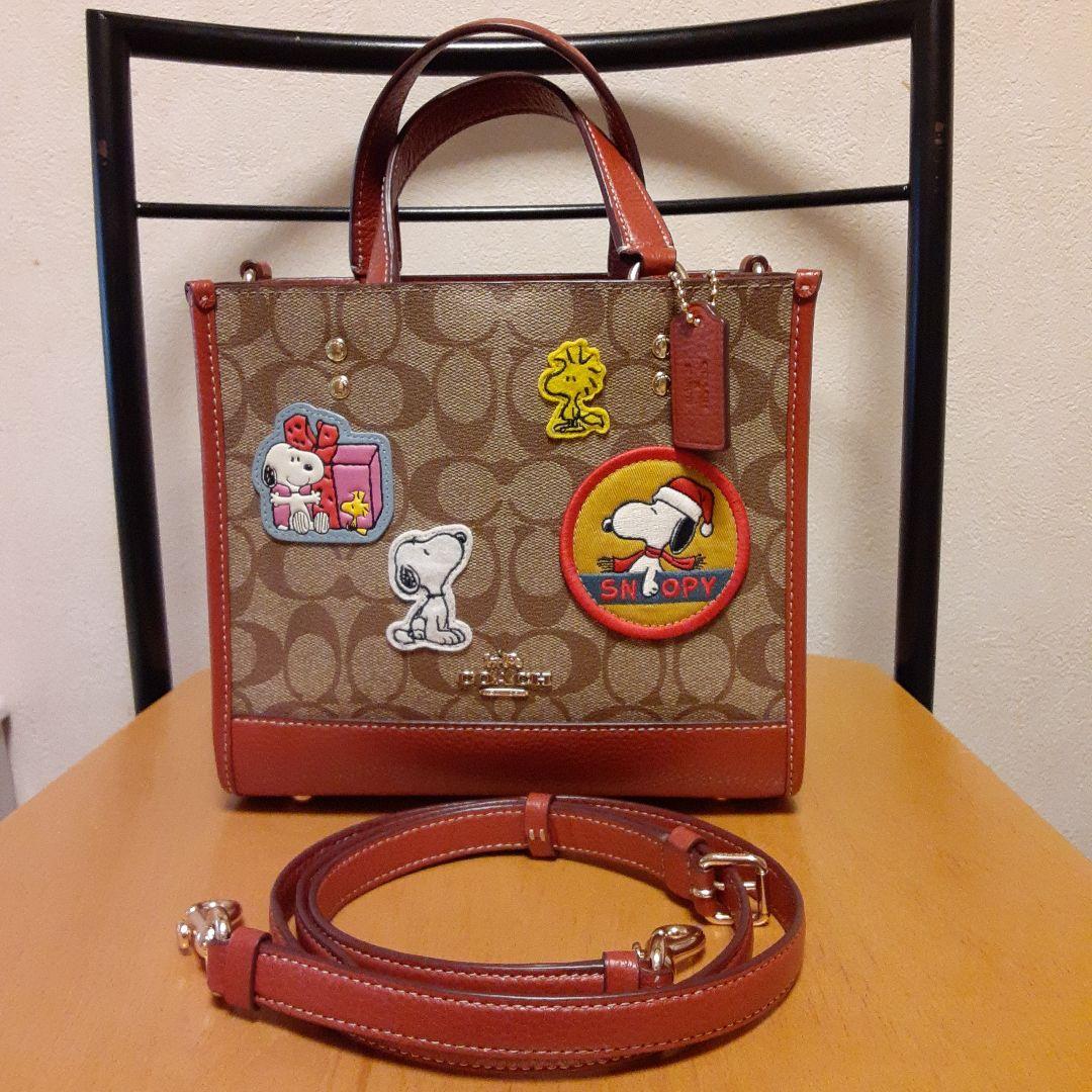 専用　COACHスヌーピー　ショルダーバッグ