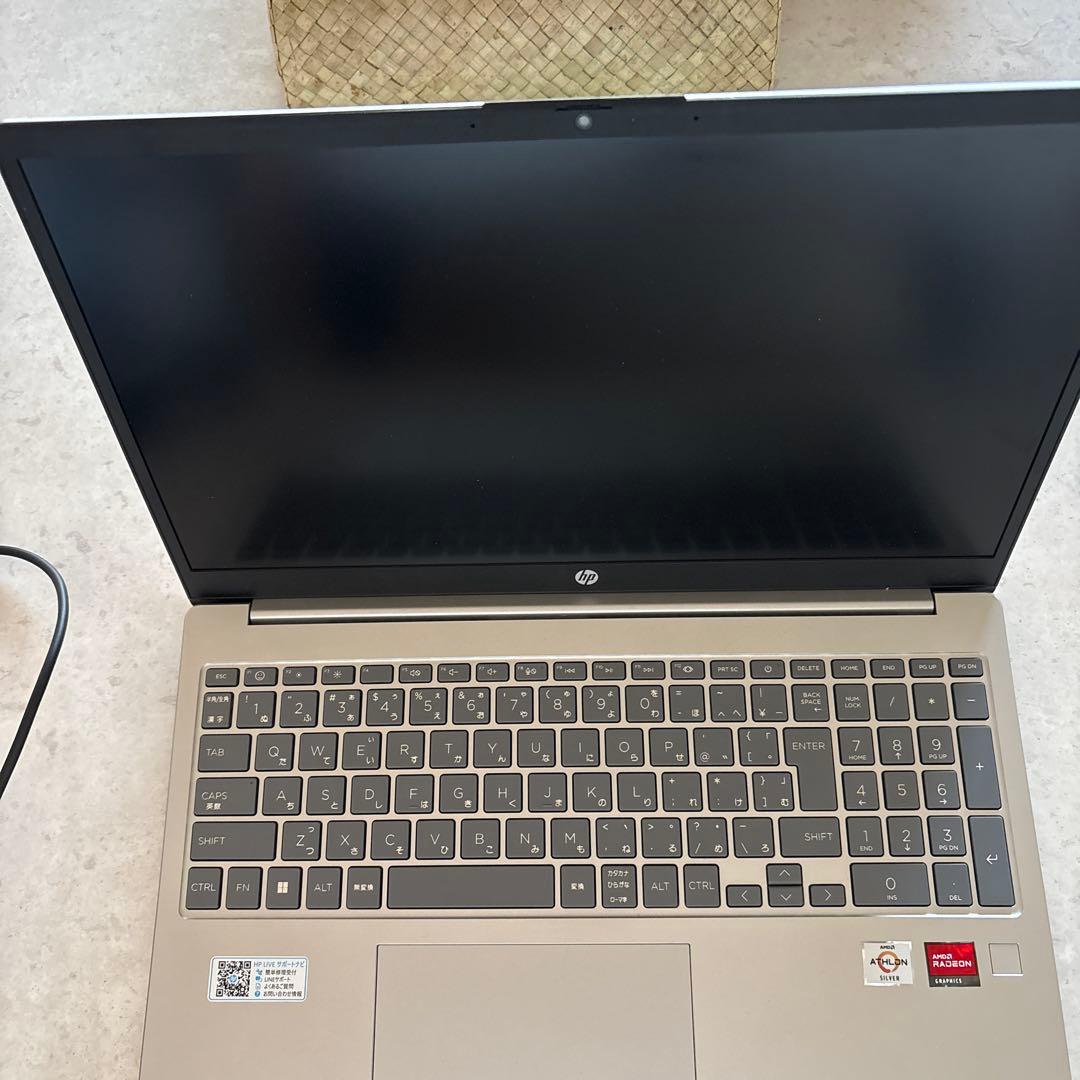 HP ノートPC シルバー 日本語配列