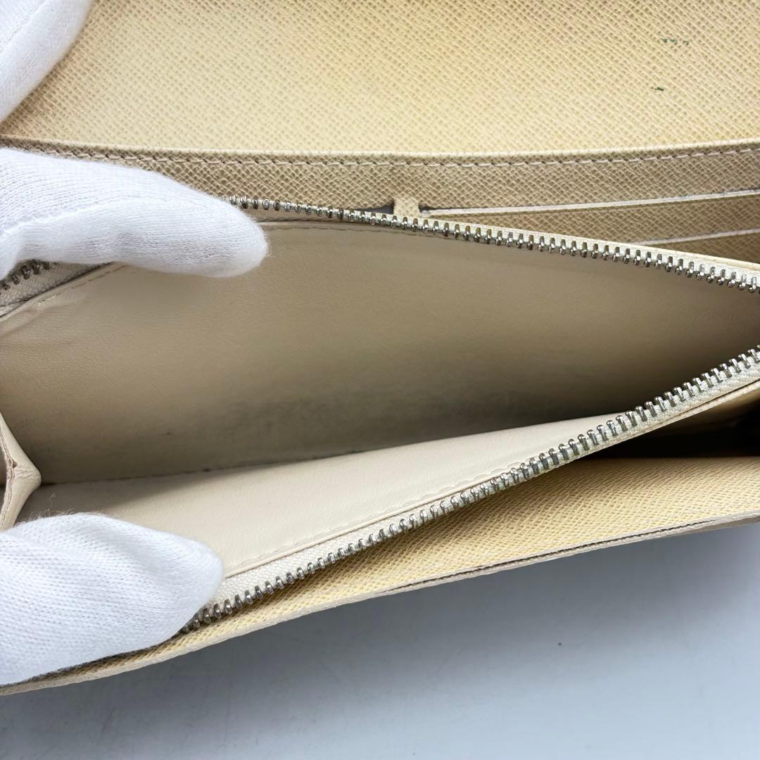 ルイヴィトン ダミエ アズールポルトフォイユサラ サイフ 1019-S7101h