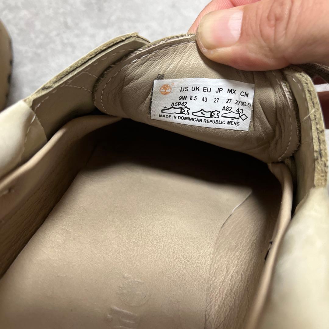 timberland 3eye デッキシューズ 27cm 送料無料