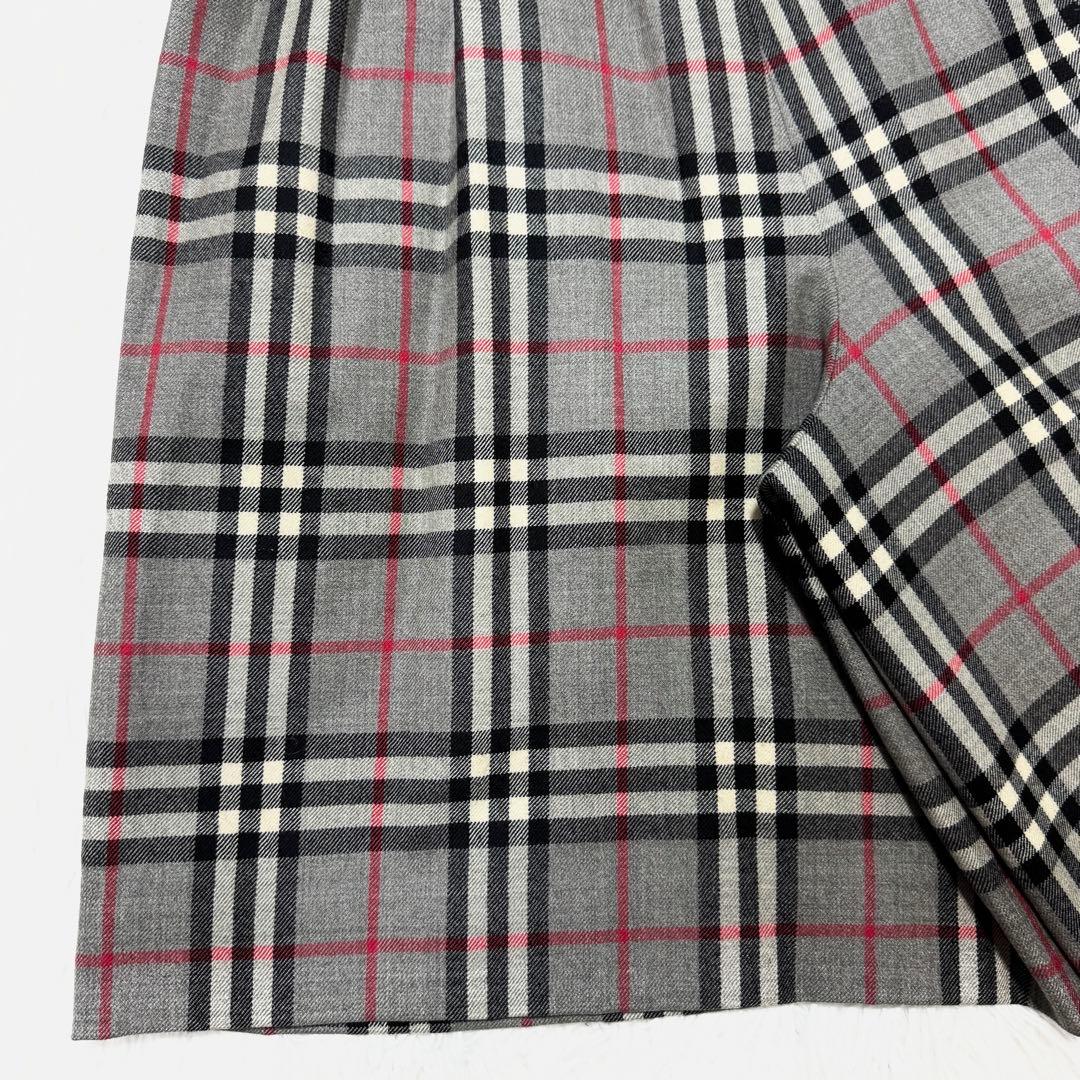 burberrys ノバチェック キュロット ハーフパンツ 大きいサイズ グレー