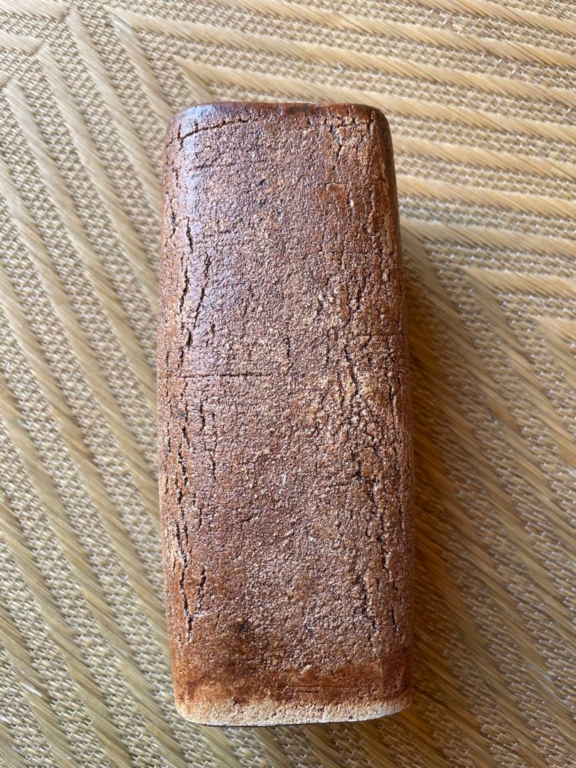 河本五郎　灰釉　四方花入