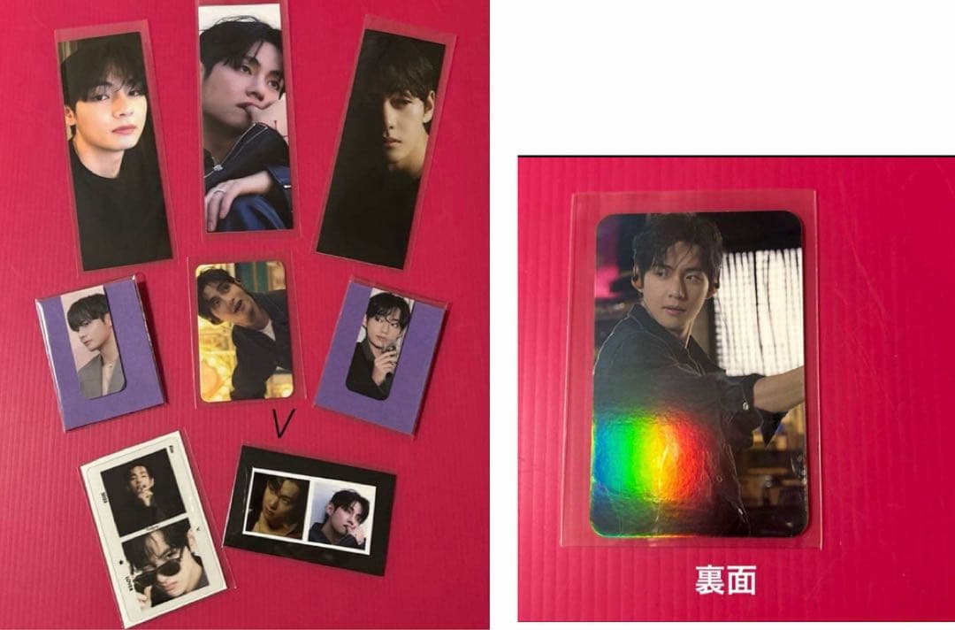 BTS V 'TIRTIR'アルバムキーホルダー・マグネットブックマーク