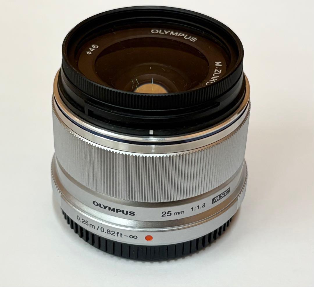 オリンパス M.ZUIKO DIGITAL 25mm F1.8 単焦点レンズ