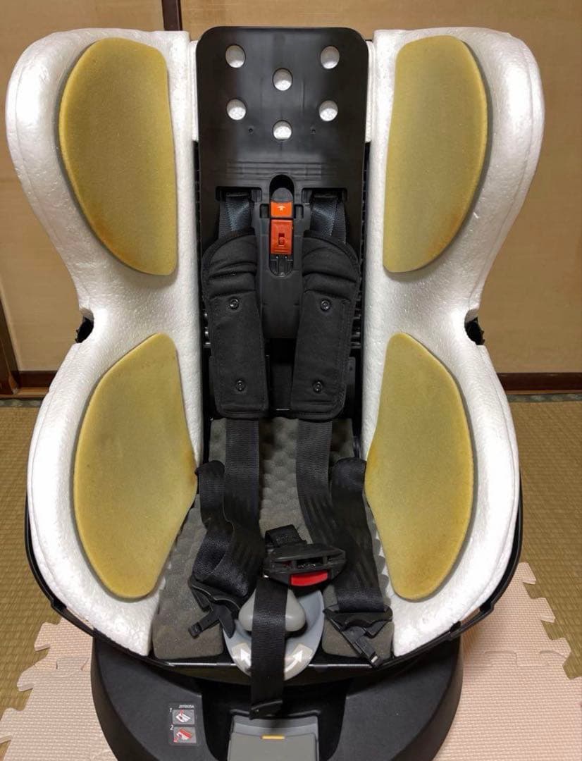 エールベベ 回転式 isofix チャイルドシート クルット3i