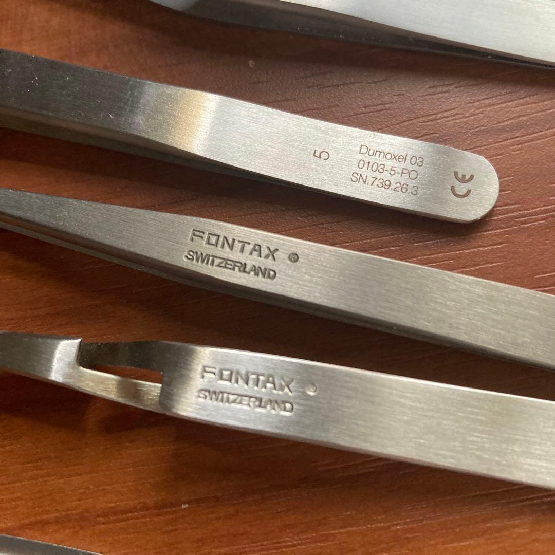 精密ピンセット　スイス製　まとめ売り