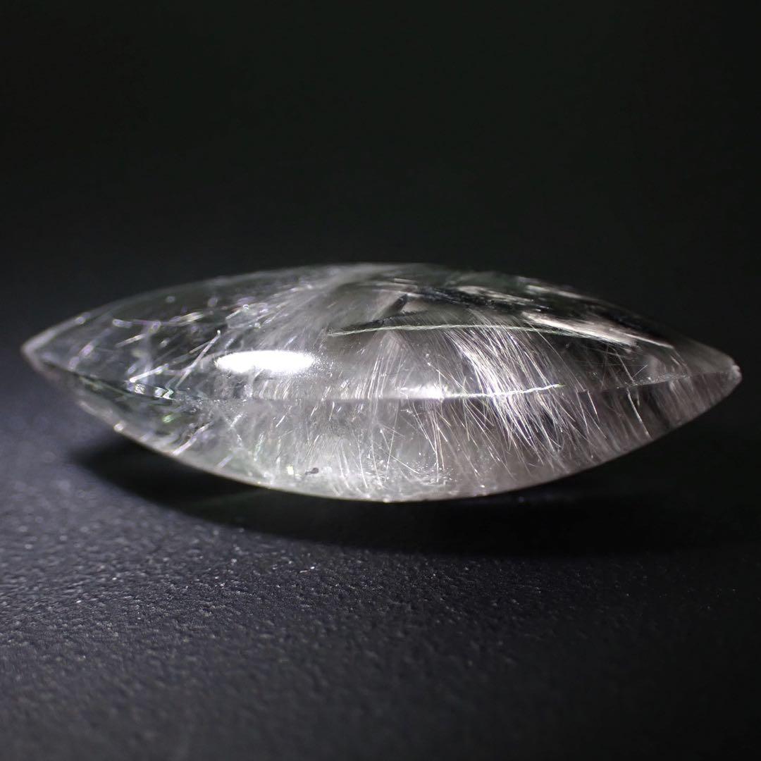 【ブラジル/バイーア産】プラチナルチルクォーツ(ブルッカイトインクォーツ)