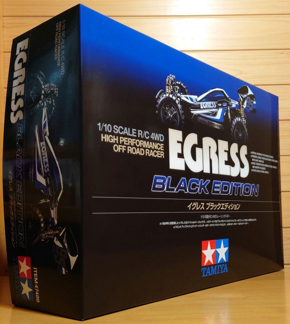 タミヤ電動RC四輪駆動オフロードバギーイグレスブラックエディション新品キットのみ