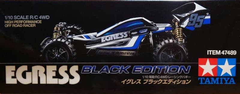 タミヤ電動RC四輪駆動オフロードバギーイグレスブラックエディション新品キットのみ