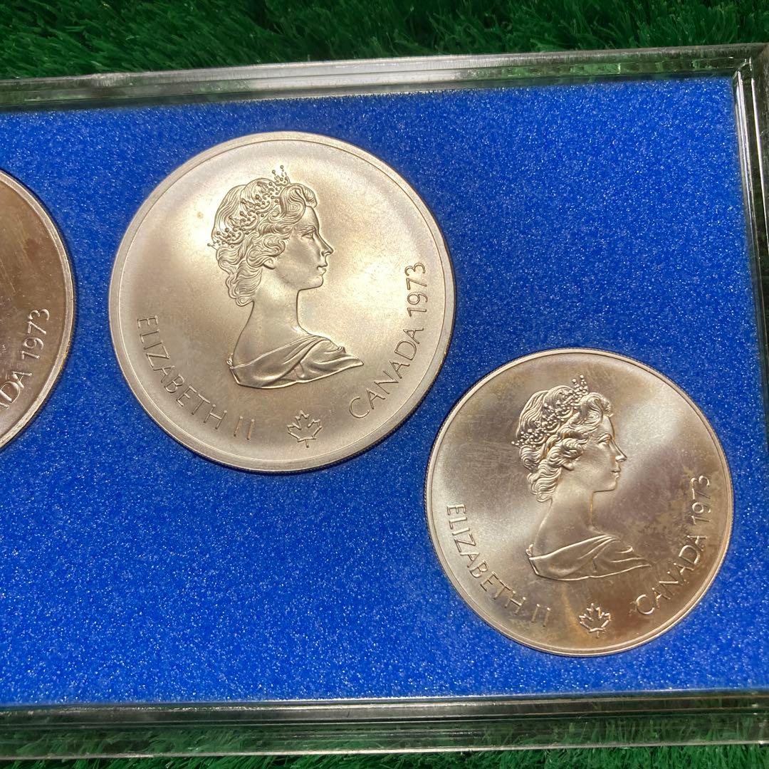 モントリオールオリンピック記念銀貨