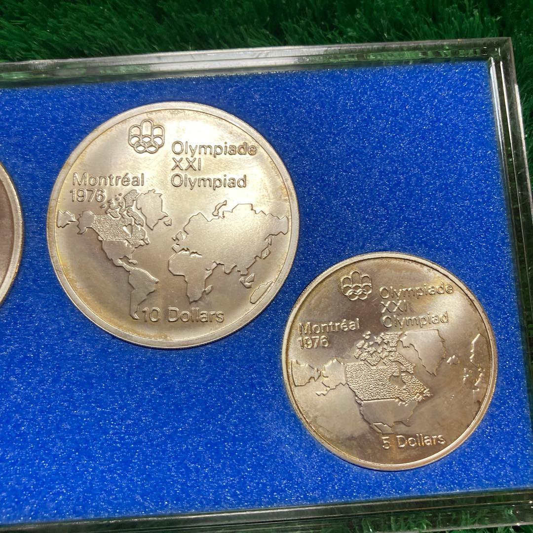モントリオールオリンピック記念銀貨