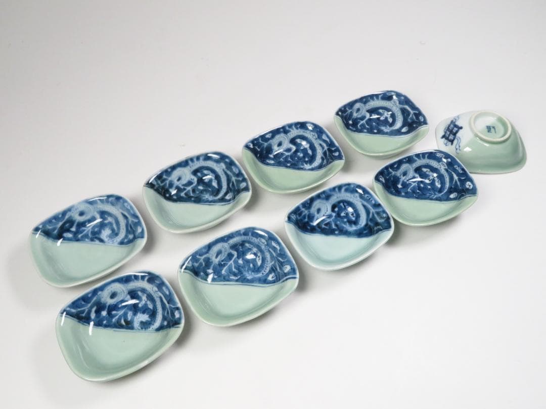 3441番　古美術＜値下げ交渉大歓迎＞瀬戸焼　小皿　10枚