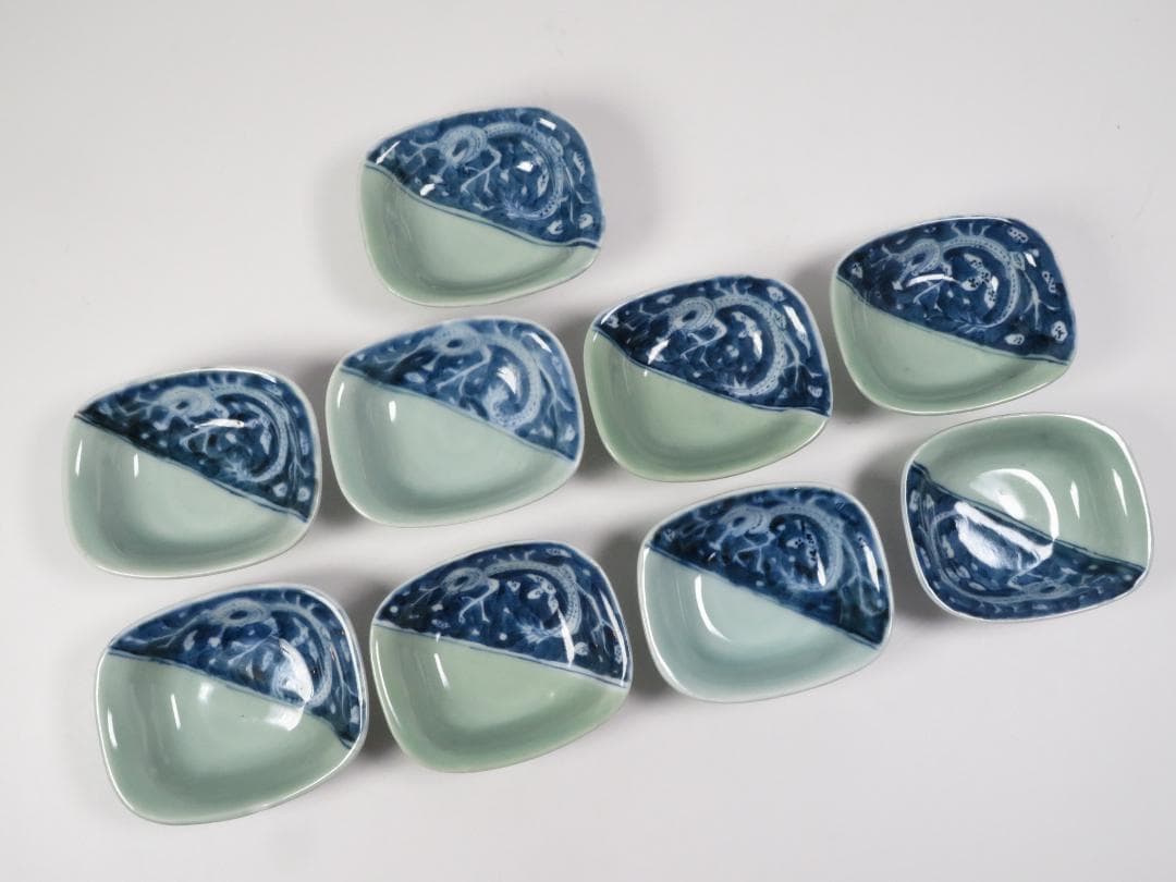 3441番　古美術＜値下げ交渉大歓迎＞瀬戸焼　小皿　10枚