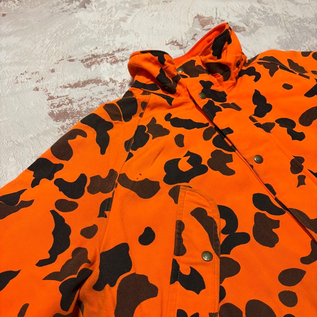 90's USA製 Cabela's ダックハンターカモ オレンジ 中綿