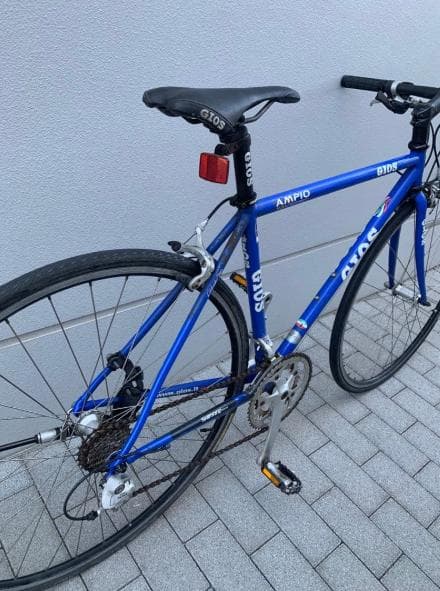 GIOS AMPIO クロスバイク 青