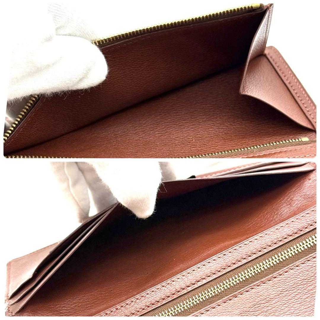 エルメス べアン アリゲーター クロコダイル エキゾチック 長財布 P32