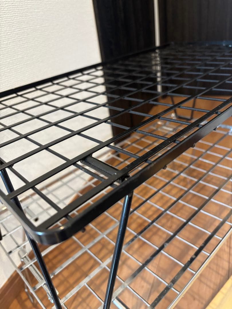 ユニフレーム　フィールドラック2枚ステンレス天板ケースフルセット