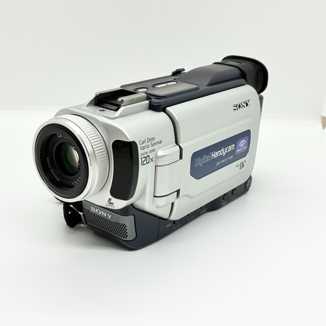 動作品 ソニー SONY デジタルビデオカメラレコーダー DCR-TRV107