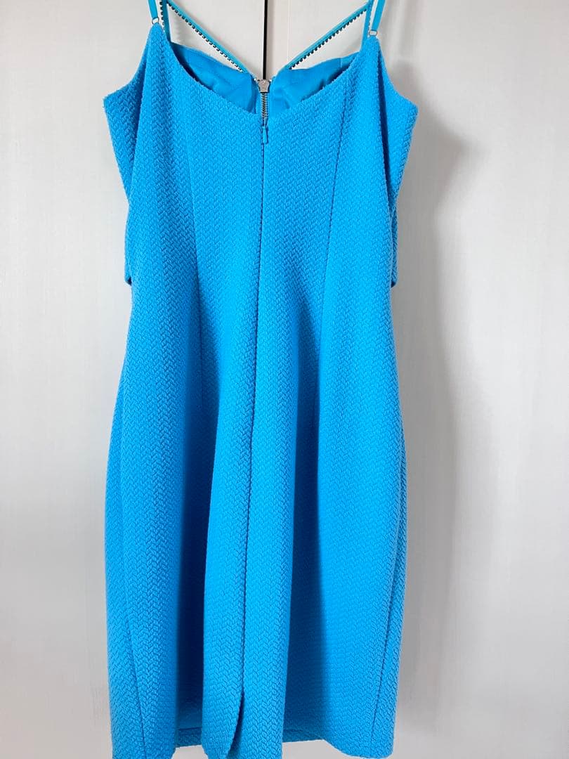 【ANGEL R/エンジェルアール】スパンコール/ フロントファスナー ドレス