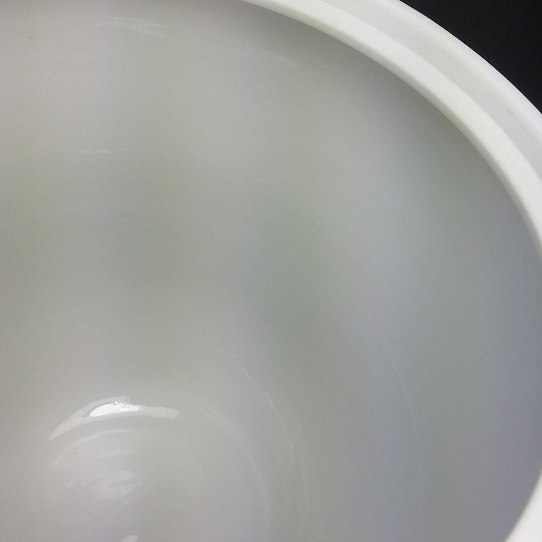 Ｓ７８２　水指　『出石焼』『白磁』『昇山窯　小嶋昇山作』　共箱　茶道具