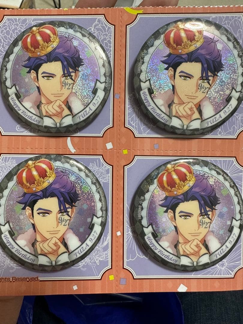 全6p A3! 兵頭十座 紙類 バッジ