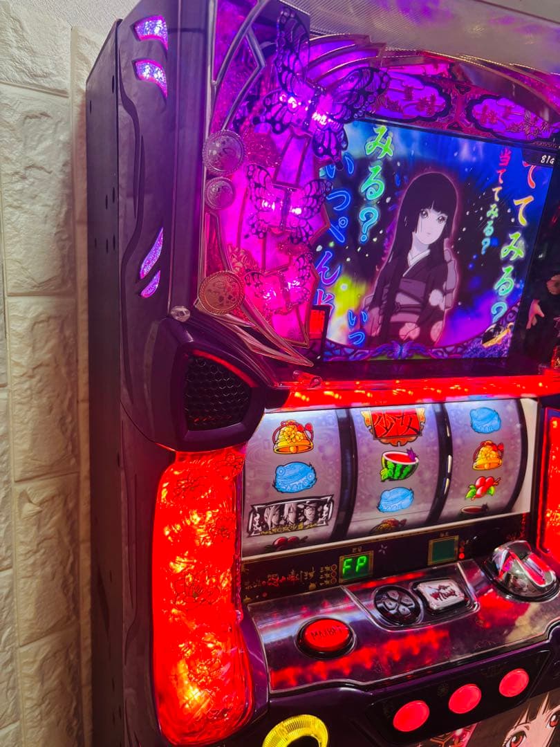 【パチスロ実機】藤商事★パチスロ 地獄少女【不要機付】