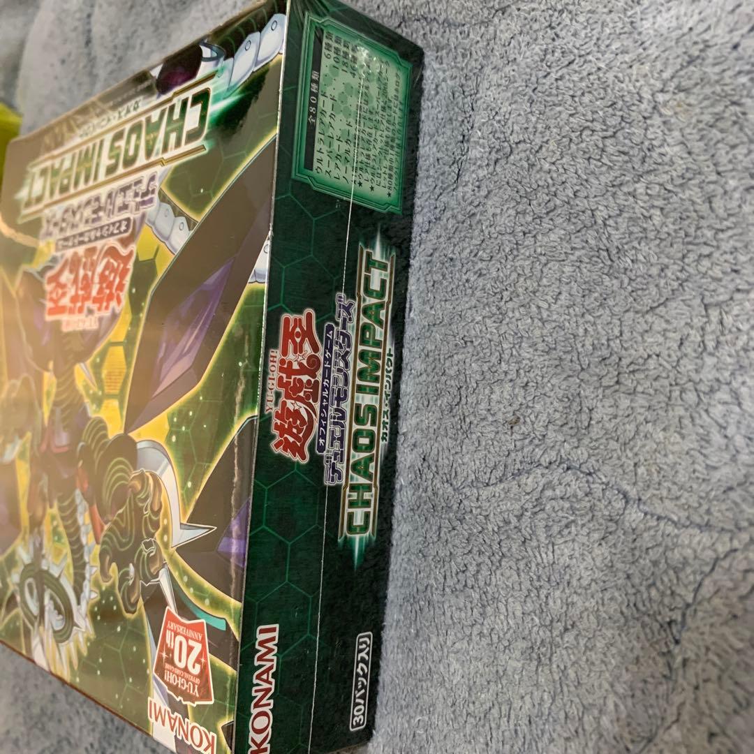 遊戯王OCG 20th CHAOS IMPACT 日本版　シュリ付き未開封BOX