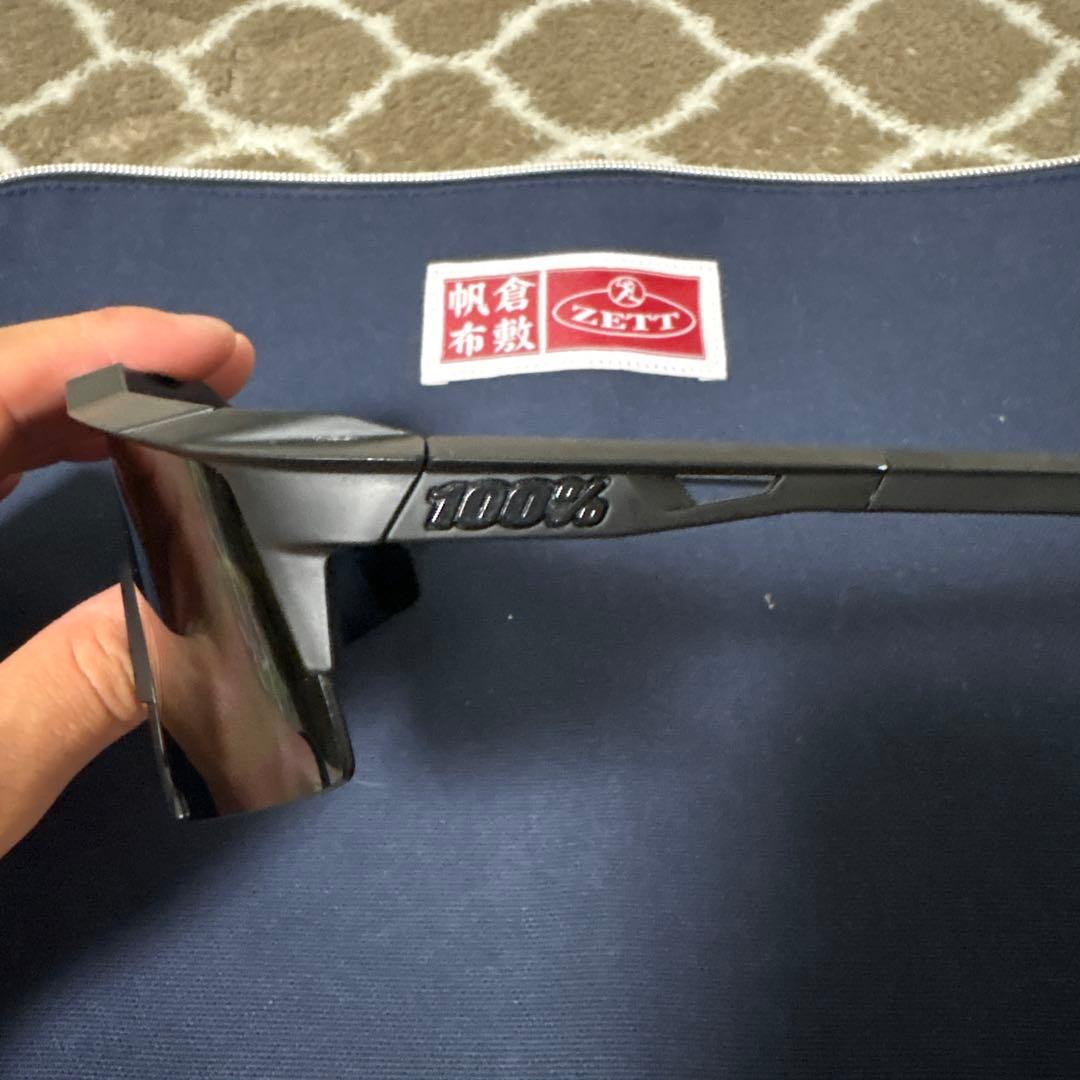 ※正規品※ 100% サングラス スモークレンズ ケース付き