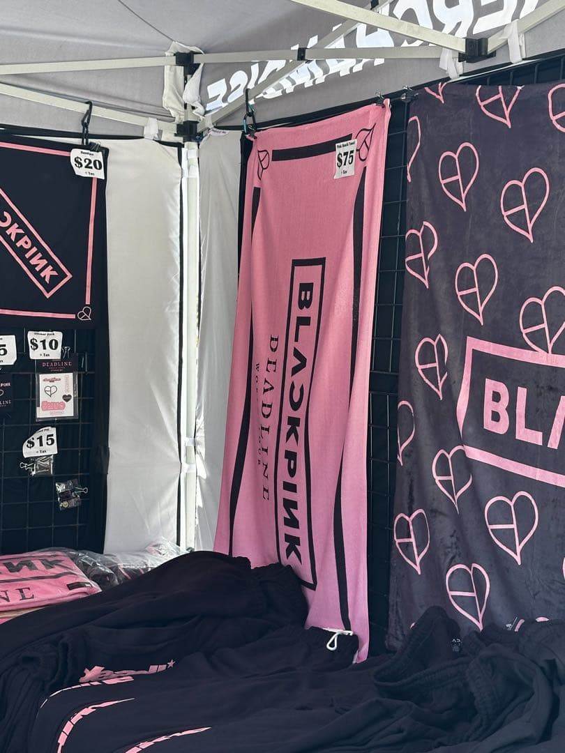 BLACKPINK deadline LAライブ限定グッズ ビーチタオル
