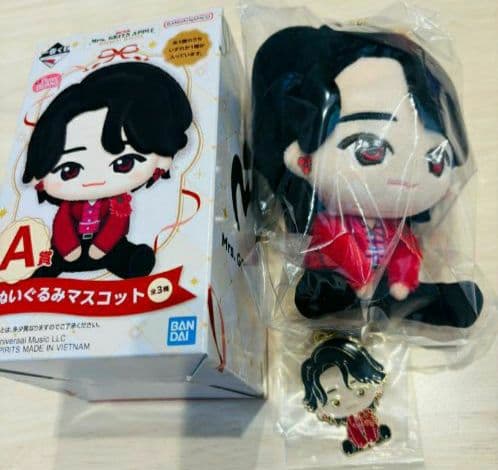 一番くじ　ミセスグリーンアップル　大森元貴　ぬいぐるみ　メタルチャーム