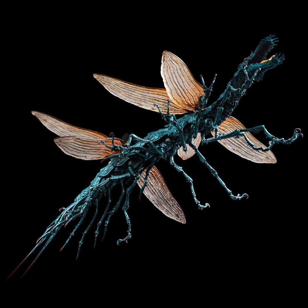 【 新品・未使用品 】タケヤ式自在置物　風の谷のナウシカ 大王ヤンマ フィギュア