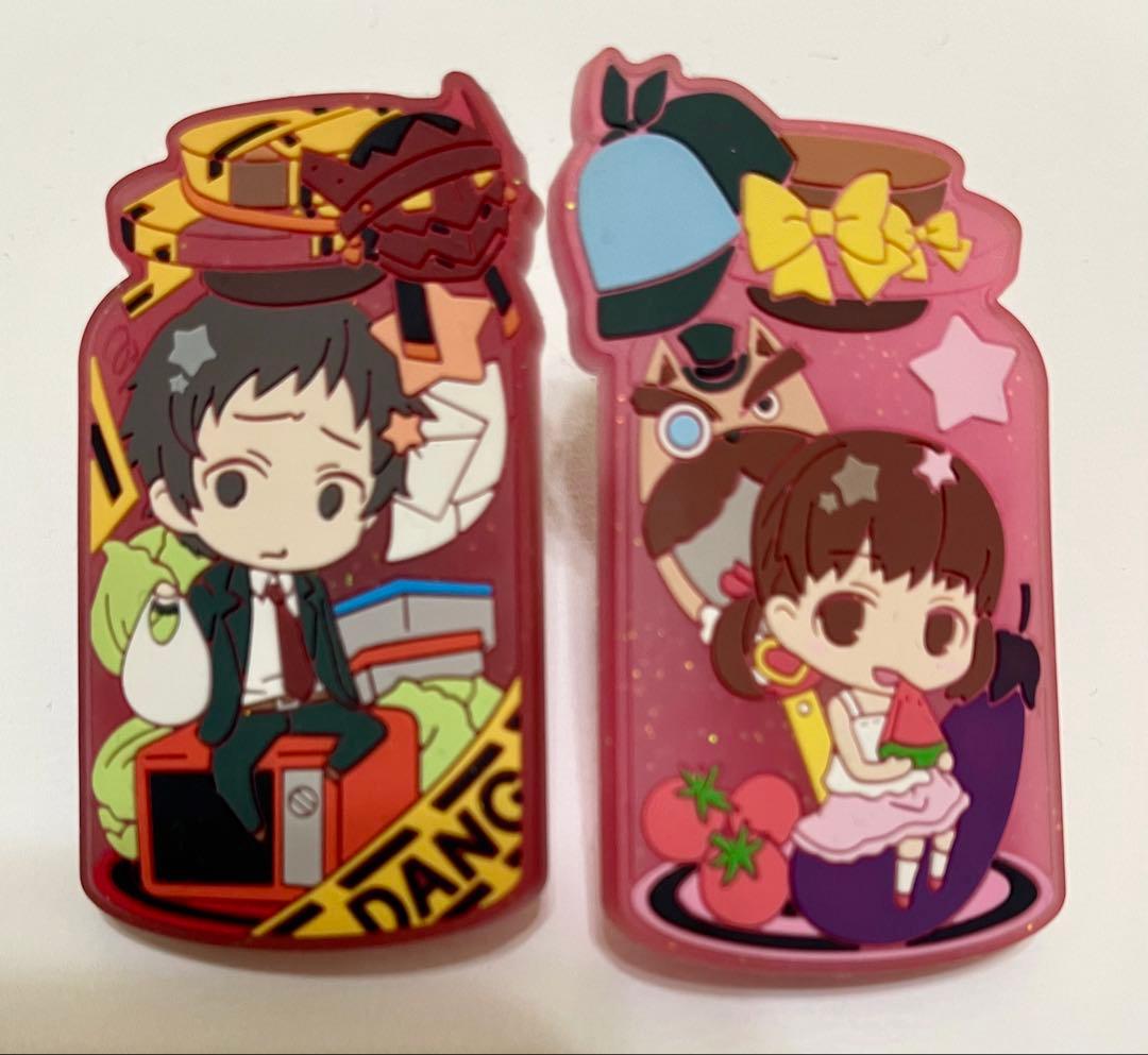 ペルソナ4 足立透 堂島菜々子 ラバークリップ 2点セット