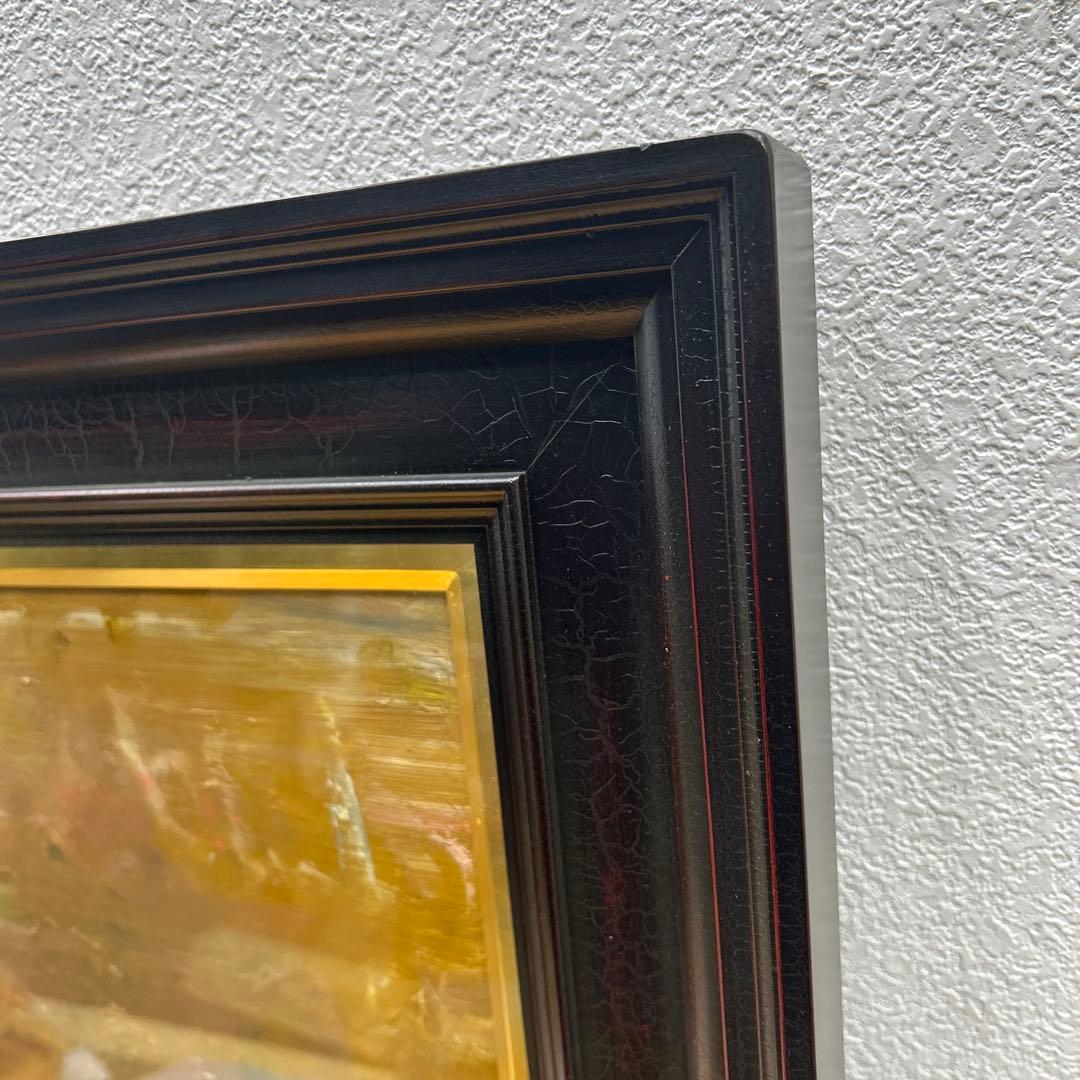 5674 織田広喜「少女」油彩15号 直筆サイン