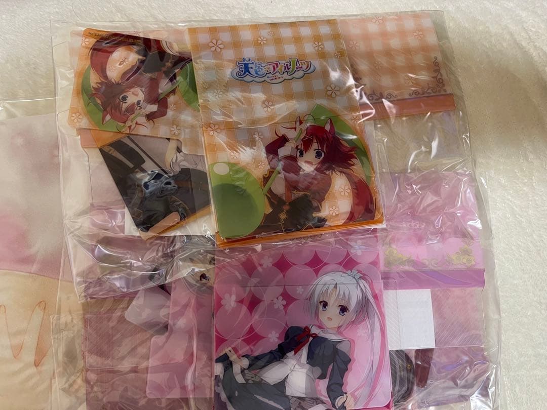 トレカアイテムくじ ゆずソフト 第4弾 まとめ　サノバウィッチ　スリーブ　マット