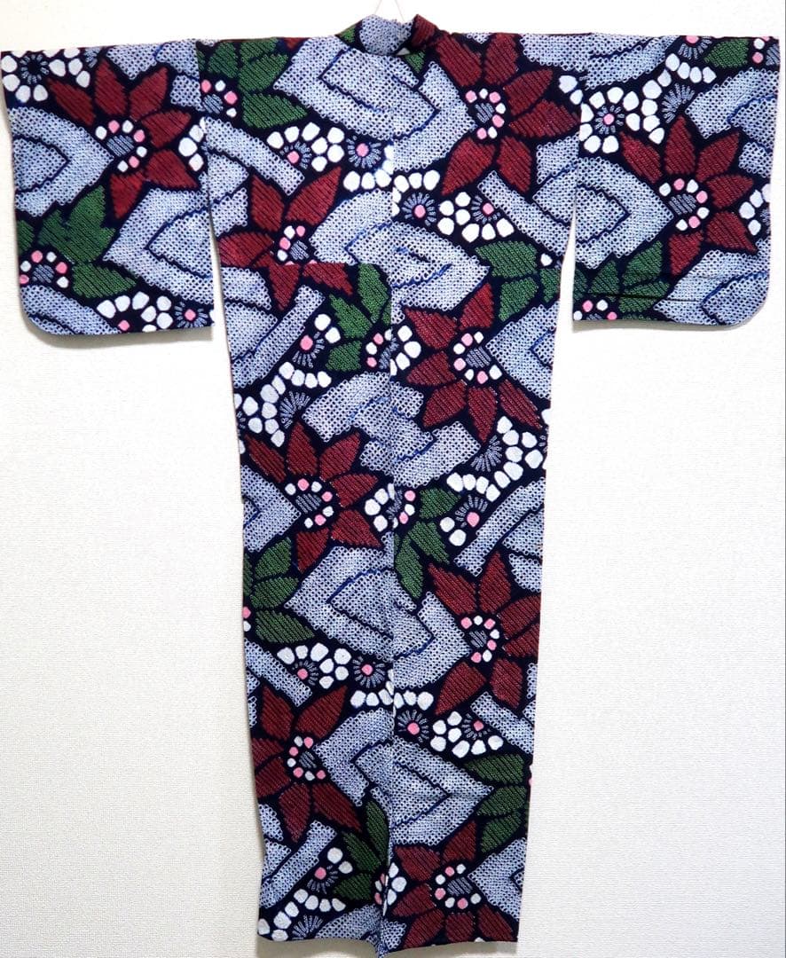 ［w15］浴衣　有松鳴海絞り　割引◎