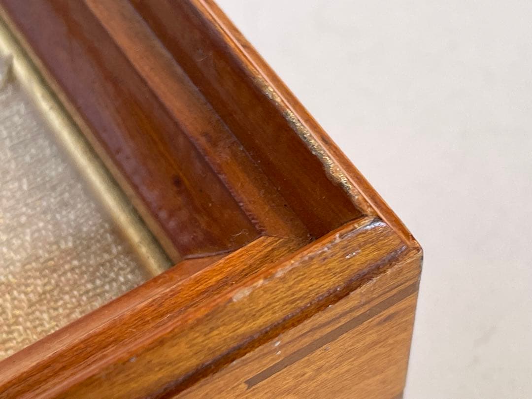 前田青邨　神戸市の料亭富貴楼宛　書簡　礼状　蕪　はがき　手紙　額入　肉筆　直筆