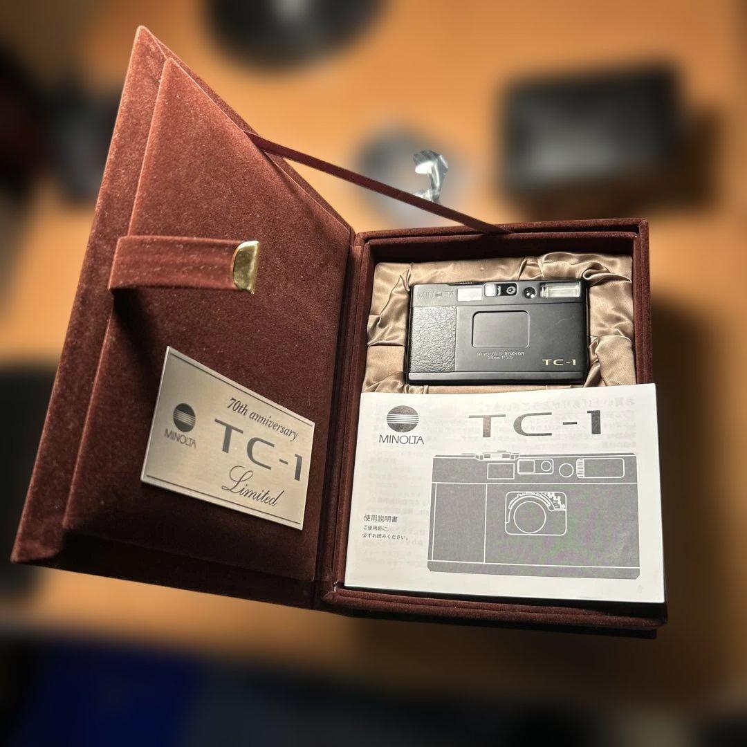 フィルムカメラ MINOLTA 70th anniversary TC-1 Limited