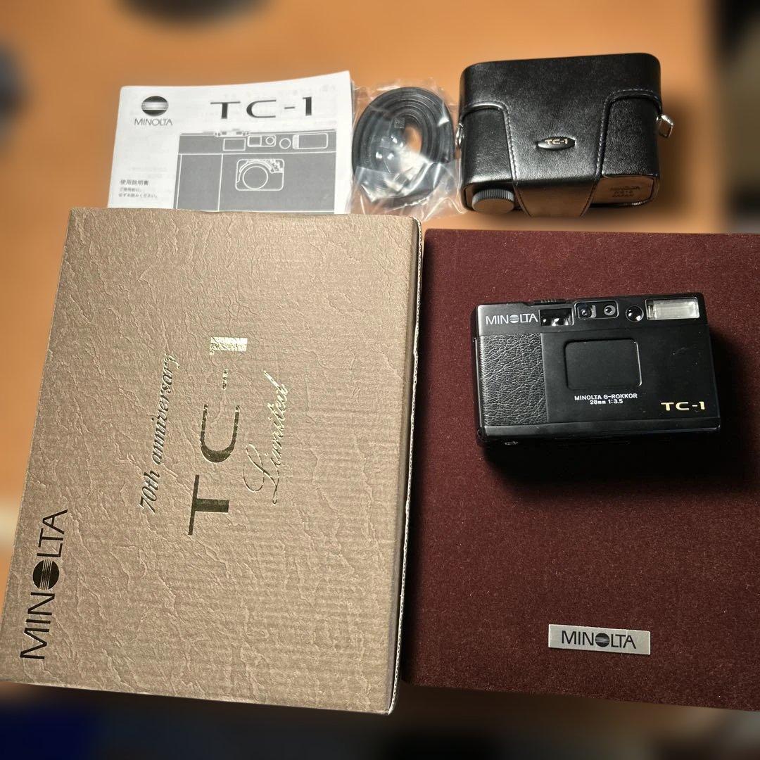 フィルムカメラ MINOLTA 70th anniversary TC-1 Limited