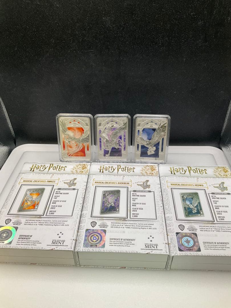 2024年ニウエ　ハリーポッター第5弾　Hungarian　純銀　1オンス　銀貨